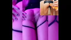 play Latina Babe Experiments with Anal Plug and Carrot in Tight Pussy