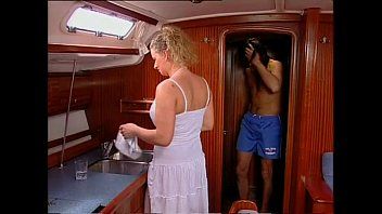 Play A fat woman fucked by her lover on a yacht