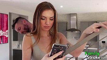 Play Her uncle pulls her and makes her lick his cock until she lets go
