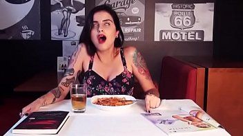 Play Xxx in public at a confectionery in the bathroom with a crazy man after her